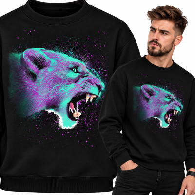 BLUZA ZWIERZĘTA  LEW 2
